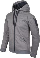 Helikon-Tex Bluza URBAN TACTICAL HOODIE (FullZip)® - Melange G. Bluzy sportowe męskie HELIKON-TEX, m, bez wzorów, bez kaptura. Za 197.56 zł.
