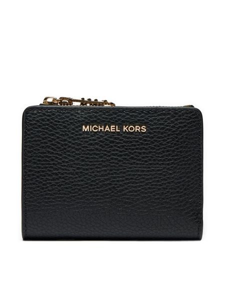 MICHAEL Michael Kors Portfel 32S4G8ED7L Czarny. Czarne portfele damskie MICHAEL Michael Kors, ze skóry. Za 389.99 zł.