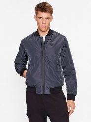 EA7 Emporio Armani Kurtka bomber 8NPB10 PN7LZ 1578 Granatowy Regular Fit. Niebieskie kurtki męskie EA7 Emporio Armani, m, bez wzorów, z syntetyku, bez kaptura. Za 589.99 zł.