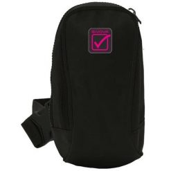 Saszetka na ramię Givova Czarno-fuksja. Czarne saszetki i nerki męskie Givova, z materiału, na ramię. Za 164.99 zł.