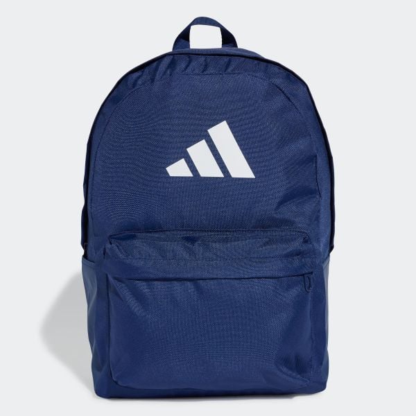 Plecak ADIDAS 27,5 l. Niebieskie plecaki męskie Adidas, bez wzorów, z materiału, sportowe. Za 79.99 zł.