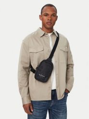 Calvin Klein Saszetka piersiowa Bold Phon Crossbody LV04D1263G Czarny. Czarne saszetki i nerki męskie Calvin Klein, z materiału. Za 249.99 zł.