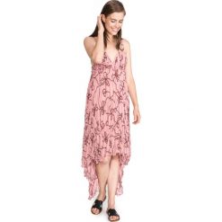 Pinko Agrimonio 1 Sukienka Beżowy. Brązowe sukienki damskie Pinko, s, bez wzorów, z materiału, bez kołnierzyka, bez ramiączek. Za 2,328.95 zł.