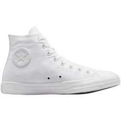 Adidasy Converse Chuck Taylor All Star Canvas, Dla obu płci. Białe obuwie sportowe damskie Converse, bez wzorów, bez zapięcia. Za 490.00 zł.
