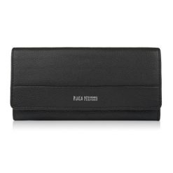 Portfel damski skórzany czarny duży z RFID Paolo Peruzzi AL-01-BL. Czarne portfele damskie Paolo Peruzzi, ze skóry. Za 74.00 zł.