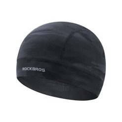 Czapka rowerowa z oddychającym filtrem UPF50+ ROCKBROS. Niebieskie czapki damskie ROCKBROS, na lato, bez wzorów, z elastanu, sportowe. Za 52.16 zł.