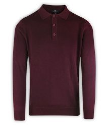 Sweter, Bordowy z Kołnierzykiem, Góra Rozpinana na Guziki, Jednokolorowy -EM Men's Accessories. Czerwone swetry męskie Em men's accessories, m, bez wzorów, z bawełny, klasyczne, bez kołnierzyka, bez ramiączek. Za 149.00 zł.