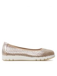 Caprice Baleriny 9-22551-42 Brązowy. Brązowe balerinki damskie Caprice, bez wzorów, ze skóry, bez obcasa, bez zapięcia. Za 203.99 zł.