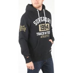 SuperDry Bluza Czarny. Czarne bluzy męskie Superdry, l, bez wzorów, z bawełny, bez ramiączek, bez kaptura. Za 395.95 zł.
