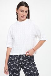 T-shirt damski Tiana JOOP!. T-shirty damskie JOOP!, s, bez wzorów, bez kołnierzyka, bez ramiączek. W wyprzedaży za 343.20 zł.