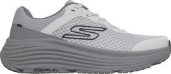 Skechers Buty męskie Skechers Max Cushioning Endeavour szare 220613 GRY 40. Szare buty sportowe męskie Skechers, bez wzorów, bez zapięcia. Za 376.91 zł.