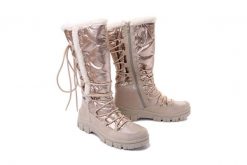 RIEKER TEX Z1083-62 beige, śniegowce damskie. Brązowe śniegowce damskie Rieker, bez zapięcia. Za 439.90 zł.