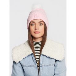 Czapka New Era. Czerwone czapki damskie New Era, na zimę, bez wzorów. Za 159.99 zł.