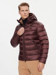 Blauer Kurtka puchowa 23WBLUC03075 Brązowy Regular Fit. Brązowe kurtki męskie Blauer, m, bez wzorów, z puchu, bez kaptura. Za 2,089.00 zł.