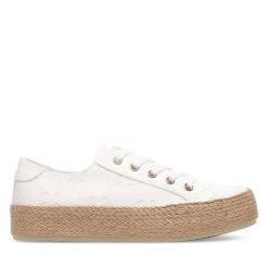 Trampki Jenny Fairy. Białe trampki i tenisówki damskie Jenny Fairy, bez wzorów, bez zapięcia. Za 99.99 zł.