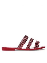Melissa Klapki Feel + Camila Coutinho 33568 Bordowy. Czerwone klapki damskie Melissa, bez wzorów, z tworzywa sztucznego, bez obcasa, bez zapięcia. Za 269.99 zł.