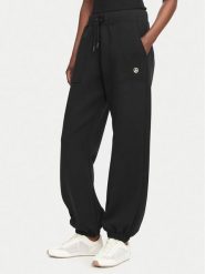 Beverly Hills Polo Club Spodnie dresowe L6609B-HR Czarny Regular Fit. Czarne spodnie dresowe damskie Beverly Hills Polo Club, bez wzorów, z bawełny. Za 237.99 zł.