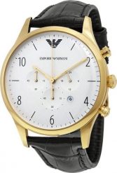 Zegarek Emporio Armani Zegarek Męski Armani AR1892 ( 43 mm). Zegarki męskie Emporio Armani, bez wzorów. Za 406.64 zł.