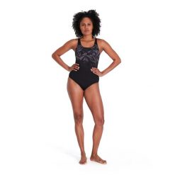 Strój kąpielowy damski Speedo Hyperboom Placement. Czarne stroje kąpielowe damskie Speedo, xs, bez wzorów. Za 189.99 zł.