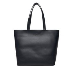 Torebka Tommy Hilfiger. Niebieskie shopperki damskie Tommy Hilfiger, bez wzorów, bez dodatków. Za 389.99 zł.
