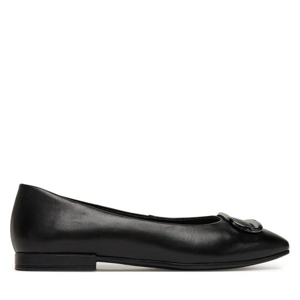 Baleriny MEXX. Czarne balerinki damskie Mexx, bez wzorów, bez obcasa, bez zapięcia. Za 239.99 zł.