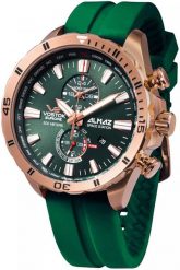 Zegarek męski Vostok Europe YM8J-320B656Sv1 zielony. Zielone zegarki męskie Vostok Europe, bez wzorów. Za 4,205.86 zł.