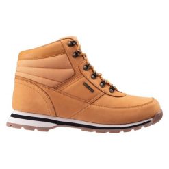 Buty Trekkingowe Fitanu Haliso 92800623949 beżowe beżowy. Brązowe trekkingi męskie z gumy, bez zapięcia. Za 552.61 zł.