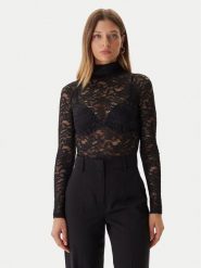 Guess Body O5BM08 K1820 Czarny Slim Fit. Czarne body Guess, z aplikacjami, z syntetyku. Za 241.50 zł.