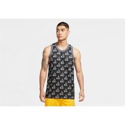 Koszulka sportowa męska Nike Giannis Sleeveless Printed. Białe koszulki sportowe męskie Nike, m, bez wzorów, z poliesteru, bez ramiączek, na fitness i siłownię. Za 336.00 zł.