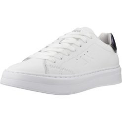 Buty SUN68 GRACE LEATHER Biały. Białe buty zimowe męskie SUN68, bez wzorów, ze skóry, bez obcasa, bez zapięcia. Za 308.99 zł.