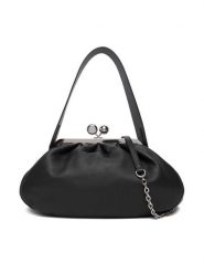 Weekend Max Mara Torebka 2615511174600 Granatowy. Niebieskie torebki do ręki damskie Weekend Max Mara, bez wzorów, ze skóry, bez dodatków. Za 1,839.00 zł.