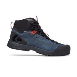 Buty trekingowe męskie Black Diamond Mission Mid. Niebieskie buty zimowe męskie Black Diamond, bez wzorów, bez obcasa, bez zapięcia. Za 593.36 zł.