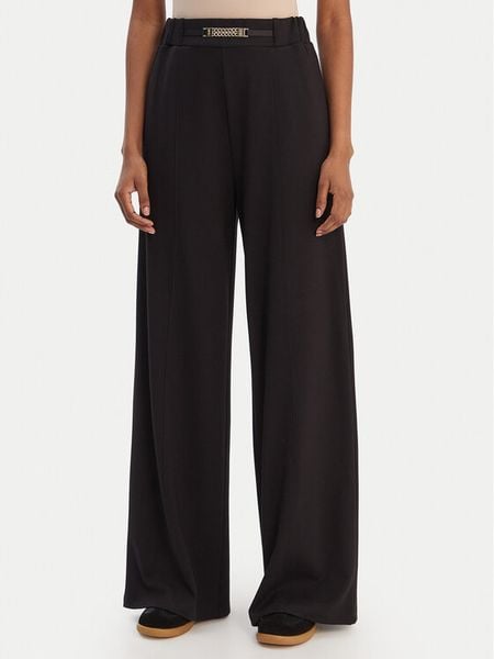 Liu Jo Sport Spodnie dresowe TA6026 JS182 Czarny Relaxed Fit. Czarne spodnie dresowe damskie Liu Jo Sport, bez wzorów, z dresówki, sportowe. Za 519.99 zł.