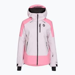 Kurtka narciarska damska SCOTT Ultimate GTX. Czerwone kurtki sportowe damskie Scott, na zimę, s, bez wzorów, z gore-texu, bez ramiączek, bez kaptura, narciarskie, gore-tex. Za 1,399.00 zł.