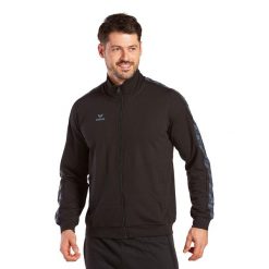 Kurtka dresowa Erima Essential Team. Szare kurtki męskie Erima, xl, bez wzorów, z dresówki, retro, bez kaptura. Za 258.50 zł.