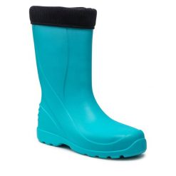 Kalosze Dry Walker. Niebieskie kalosze damskie Dry Walker, bez wzorów, bez zapięcia. Za 109.99 zł.