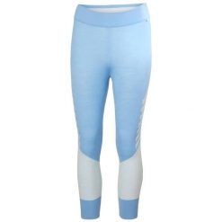 Damskie legginsy Helly Hansen Lifa. Niebieskie legginsy damskie Helly Hansen, bez wzorów, z elastanu. Za 464.50 zł.