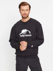 Helly Hansen Bluza Yu Crew Sweater 2.0 53891 Czarny Regular Fit. Czarne bluzy męskie Helly Hansen, l, bez wzorów, z bawełny, bez ramiączek, bez kaptura. Za 329.99 zł.