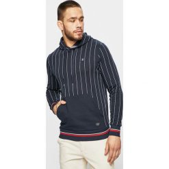 Jack & Jones - Bluza. Niebieskie bluzy męskie Jack & Jones, m, bez wzorów, z bawełny, bez ramiączek, z kapturem. W wyprzedaży za 99.90 zł.