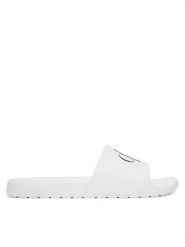 Calvin Klein Klapki 3 Slide Molded Eva HM0HM02335 Biały. Białe klapki męskie Calvin Klein, bez wzorów, z syntetyku, bez zapięcia. Za 129.99 zł.