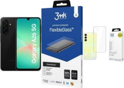 Smartfon Samsung Galaxy A26 5G 8/256GB Czarny (SM-A266BZKCEUB) + FlexibleGlass + Etui Clear Case. Czarne smartfony SAMSUNG. Za 1,493.00 zł.