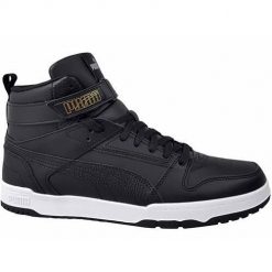 Buty do chodzenia męskie Puma Rbd Game. Czarne buty sportowe męskie Puma, bez wzorów, z gumy, za kostkę, bez zapięcia, trekkingowe. Za 424.00 zł.