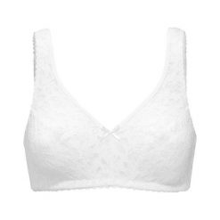Cellbes Biustonosz biały female biały 75B. Białe bielizna sportowa damska Cellbes, bez wzorów, z koronki. Za 79.00 zł.