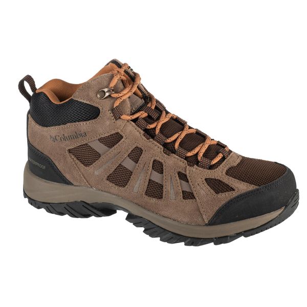 Buty trekkingowe męskie Columbia Redmond Iii Mid Waterproof. Brązowe buty zimowe męskie Columbia, z syntetyku, bez zapięcia. W wyprzedaży za 427.80 zł.