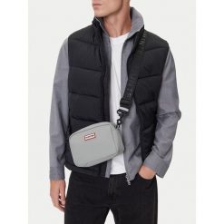 Saszetka Hunter. Szare saszetki i nerki męskie Hunter, bez wzorów. Za 129.99 zł.
