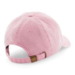 Czapka z daszkiem Beechfield Vintage. Czerwone czapki damskie BEECHFIELD, bez wzorów, z materiału, vintage. Za 79.00 zł.