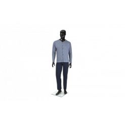 Piżama męska rozm. 2XL niebieska P701342. Niebieskie piżamy męskie Massana Homewear, m, bez wzorów, z bawełny, bez kołnierzyka, bez ramiączek. Za 344.00 zł.