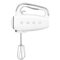 Mikser ręczny Smeg HMF01WHEU w kremie w stylu retro z lat 50. Blendery Smeg. Za 562.99 zł.