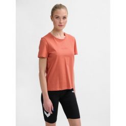 Koszulka damska Hummel Legacy. Brązowe bluzki damskie Hummel, bez wzorów, casualowe, bez kołnierzyka, bez ramiączek. Za 109.00 zł.