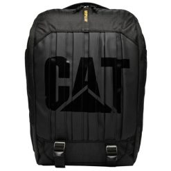 Plecak sportowo-turystyczny dla dorosłych United Backpack pojemność 22 L. Czarne plecaki męskie CATERPILLAR, bez wzorów, z materiału, sportowe. Za 239.99 zł.